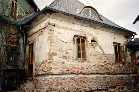 hydroizolace jižního křídla, 2005