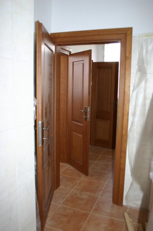 osazení interiérových dveří, 2013